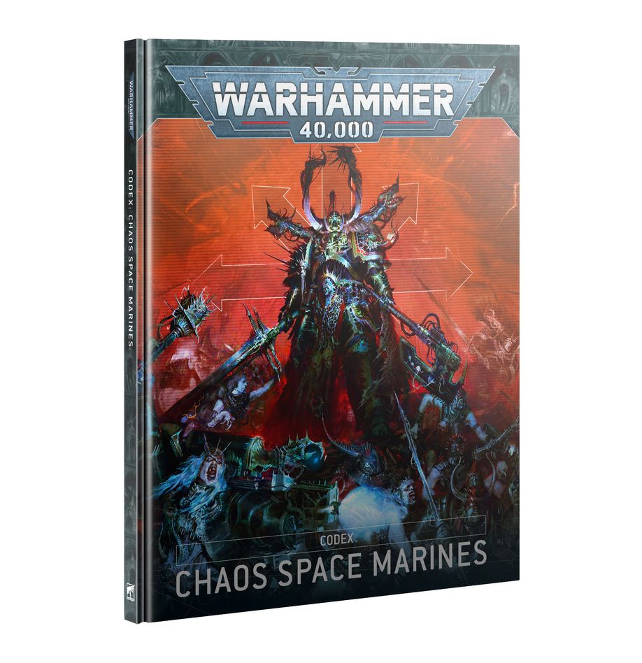 Codex: Chaos Space Marines - English 2024 10th edition hardback cover