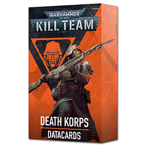 KILL TEAM DATACARDS: DEATH KORPS (ENG) - Games Workshop product