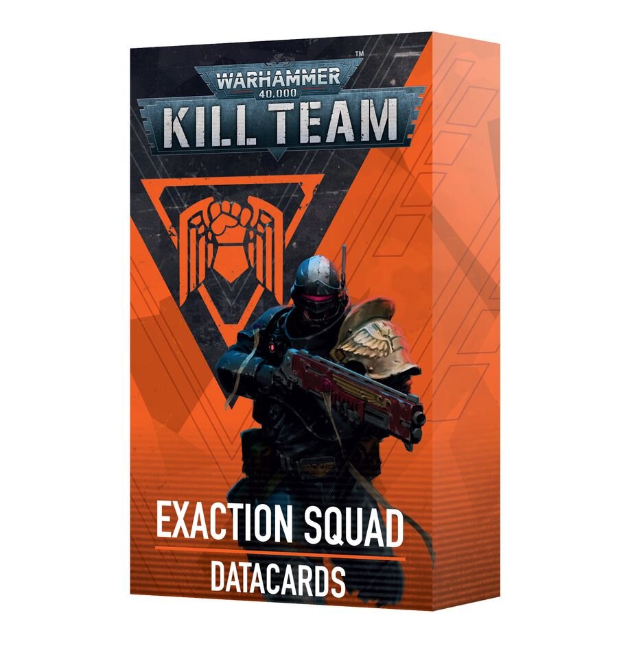 Kill Team: Exaction Squad Datacards - English