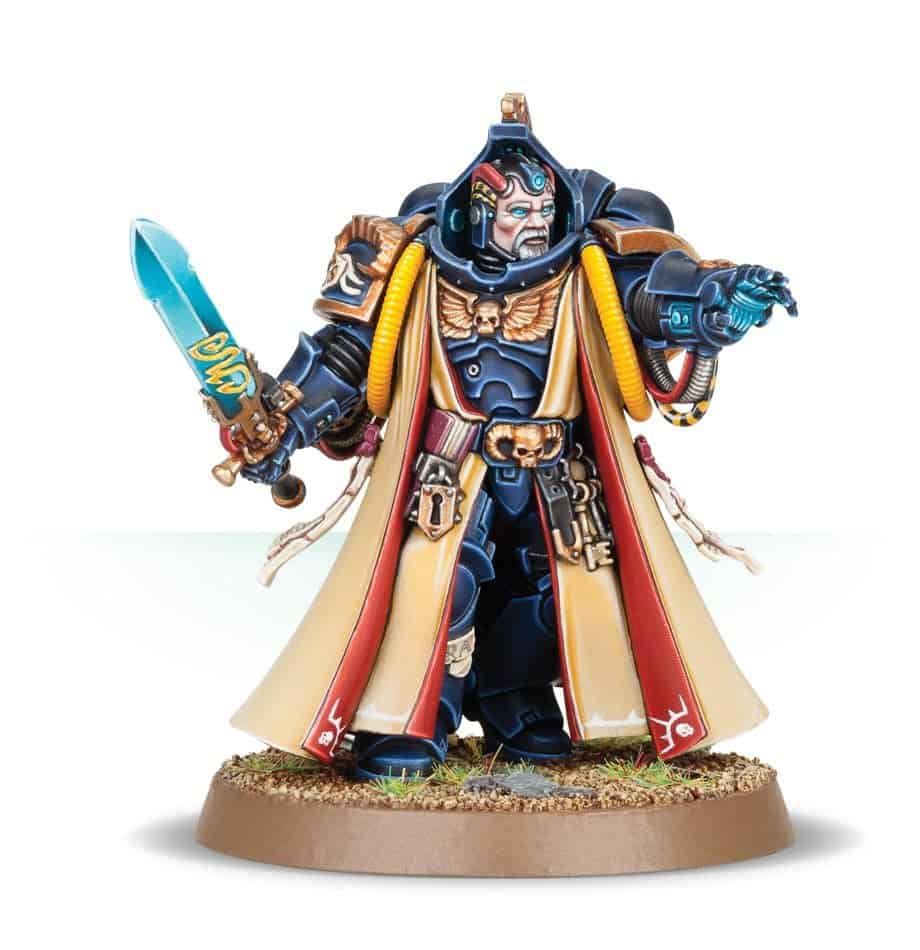 Primaris Librarian, assembled and painted example