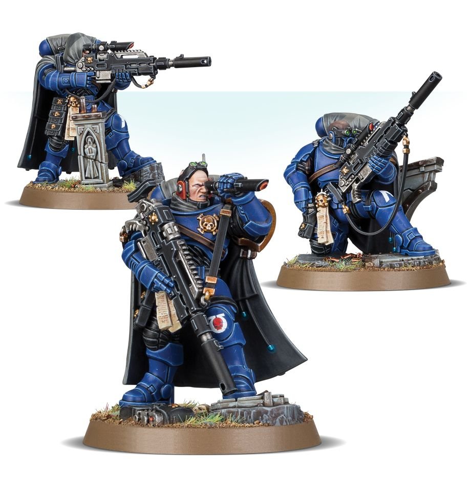 Space Marines Primaris Eliminators - painted example; supplied unpainted