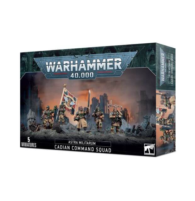 ASTRA MILITARUM: CADIAN COMMAND SQUAD - Games Workshop product