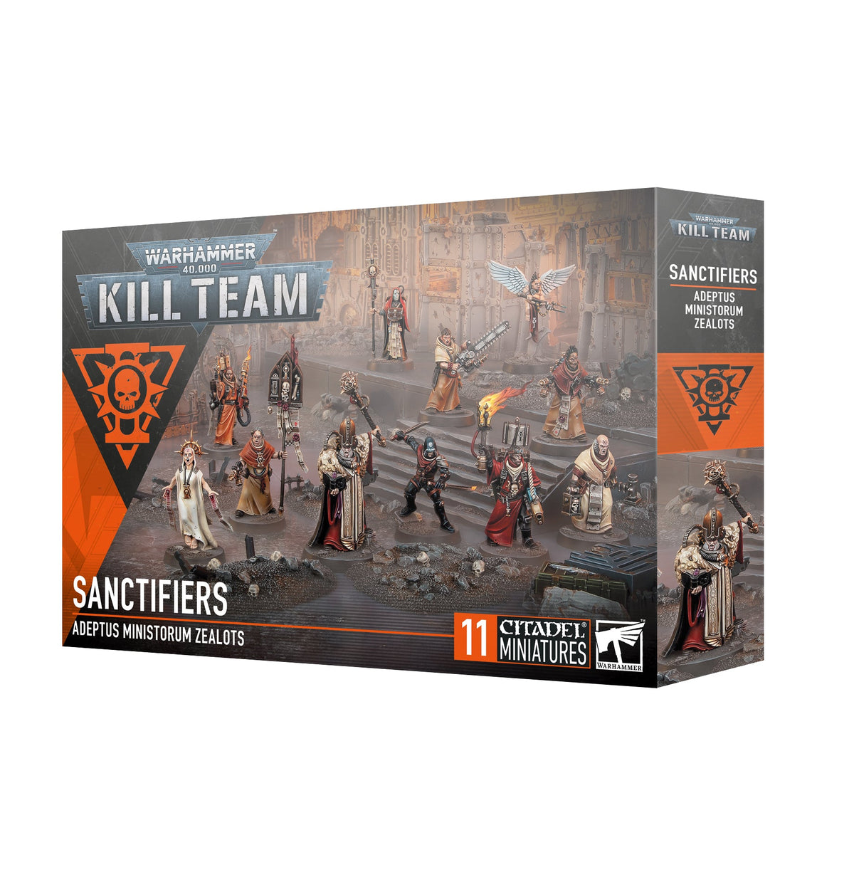 Kill Team: Sanctifiers - Games Workshop product packaging