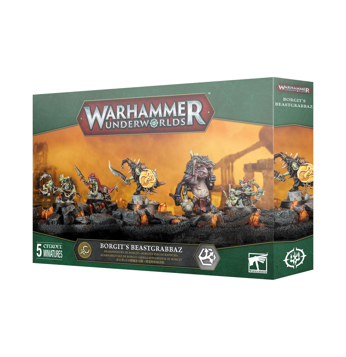 WH UNDERWORLDS: BORGIT'S BEASTGRABBAZ manufacturer product image
