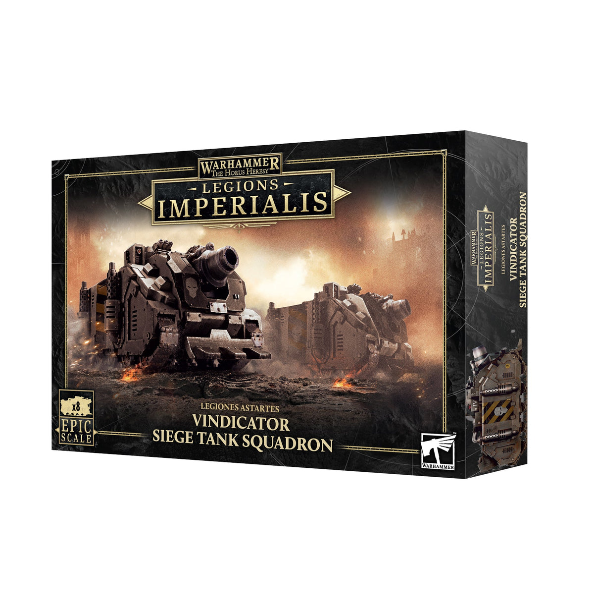 L/I: VINDICATOR SIEGE TANK SQUADRON – Games Workshop product packaging