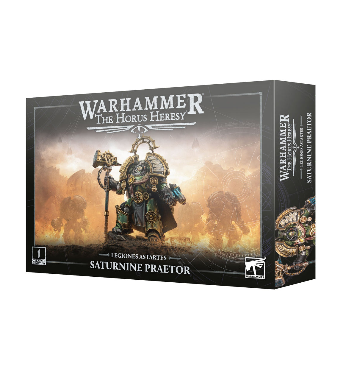 LEGIONES ASTARTES: SATURNINE PRAETOR – Games Workshop product packaging