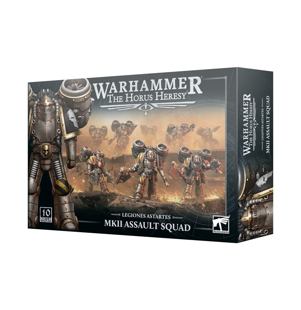 LEGIONES ASTARTES: MKII ASSAULT SQUAD – Games Workshop product packaging