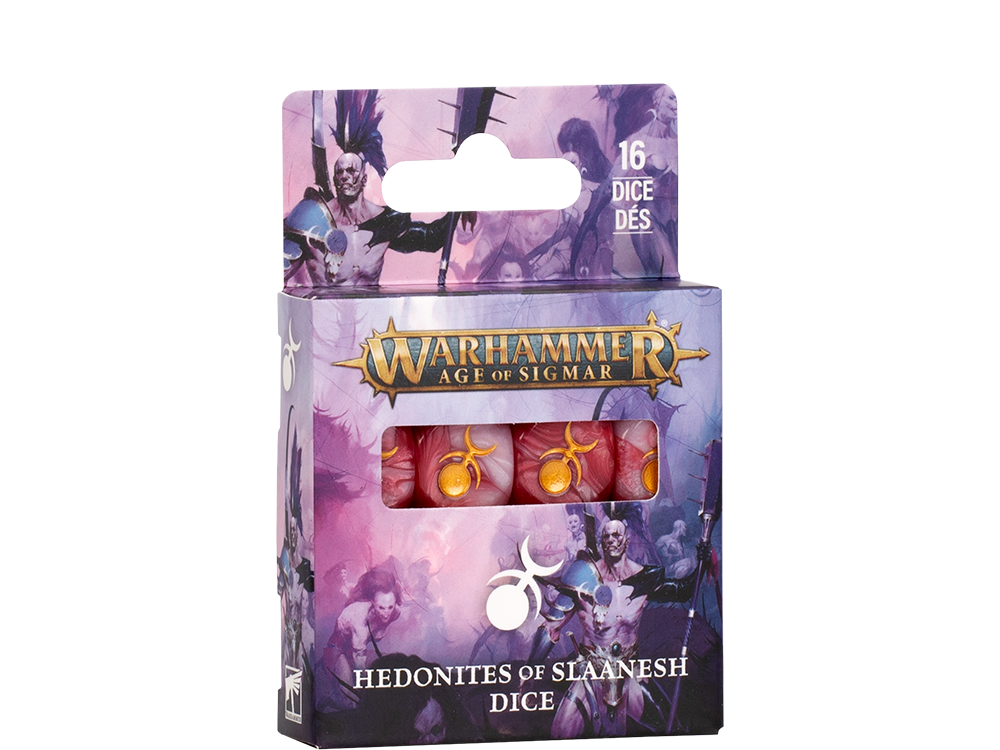 Age of Sigmar: Hedonites of Slaanesh Dice