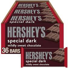 Long Island Candy Factory - Hershey Special Dark Mildly Sweet Chocolate Candy 36 Ct 1.45 Oz