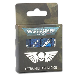 Astra Militarum Dice - Games Workshop product image