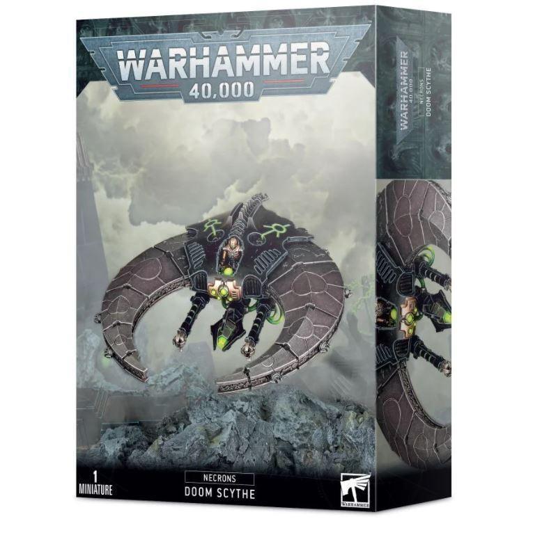 Necrons Doom Scythe model kit box