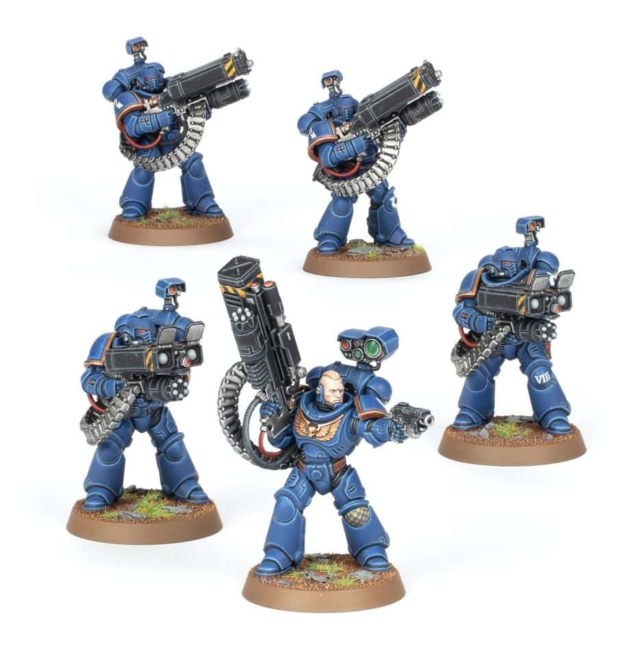 SPACE MARINES: DESOLATION SQUAD - assembled and painted example