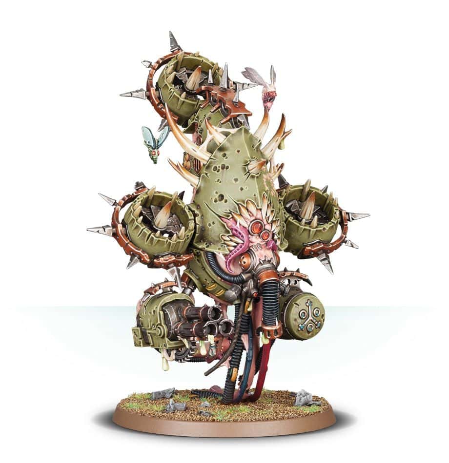 DEATH GUARD: FOETID BLOAT-DRONE – Games Workshop painted example