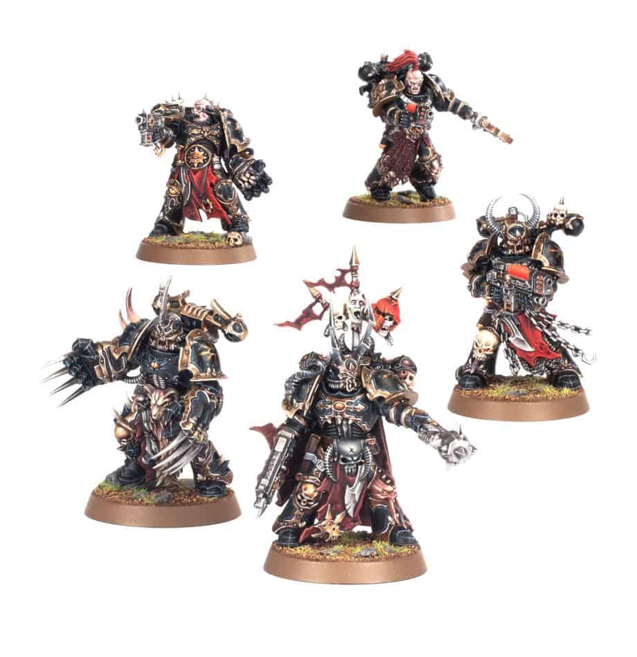 CHAOS SPACE MARINES: CHOSEN – Games Workshop painted example