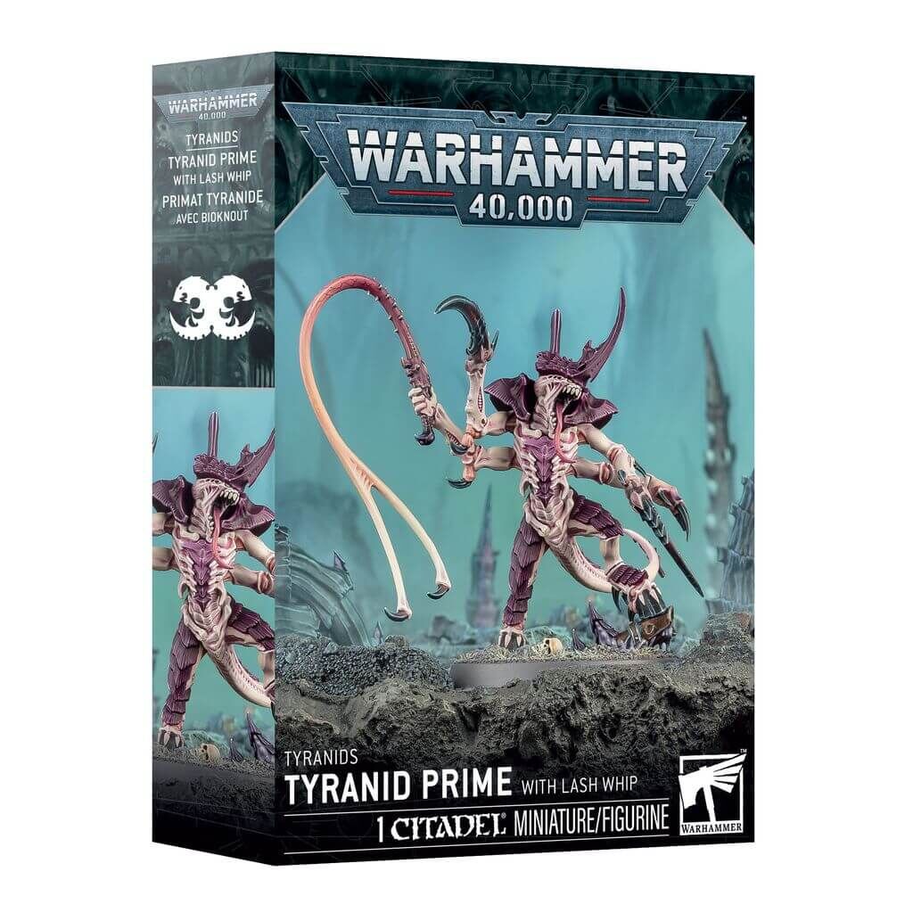 Tyranids: Tyranid Prime With Lash Whip - Games Workshop official product packaging