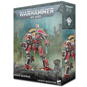 Imperial Knights: Knight Destrier - Games Workshop official product packaging