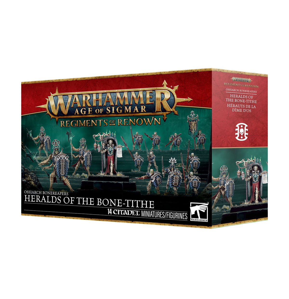 Ossiarch Bonereapers: Heralds of the Bone-Tithe - Games Workshop product packaging
