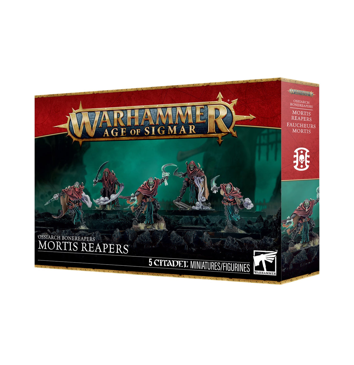Ossiarch Bonereapers: Mortis Reapers - Games Workshop product packaging