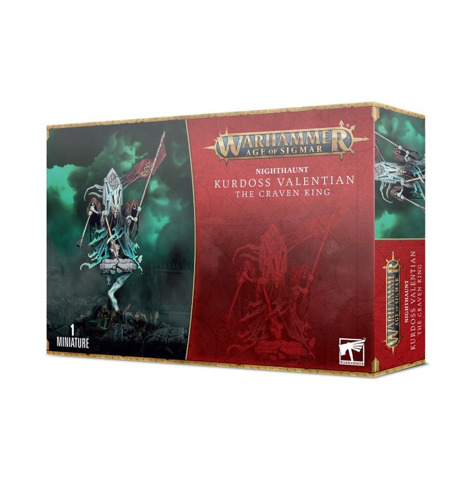 Nighthaunt: Kurdoss Valentian, The Craven King - Games Workshop product packaging