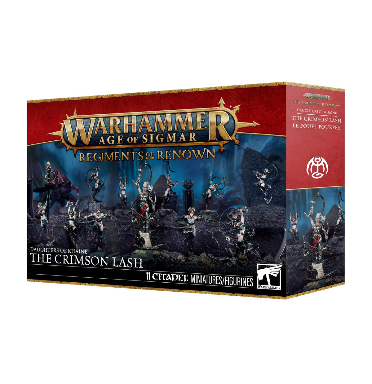 Daughters of Khaine: The Crimson Lash – Games Workshop product packaging