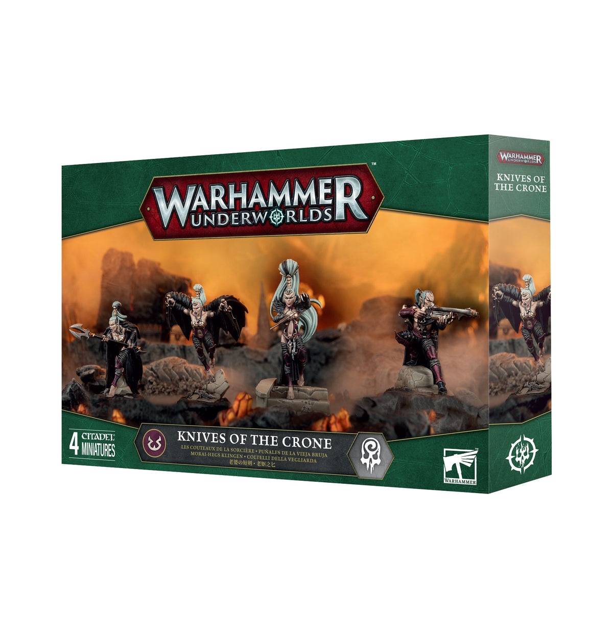 Warhammer Underworlds: Knives Of The Crone – Games Workshop product packaging