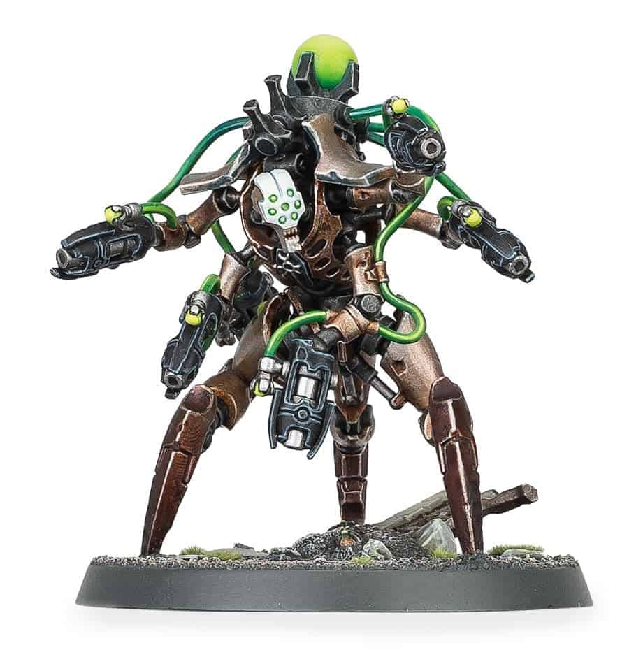 NECRONS HEXMARK DESTROYER painted Games Workshop models