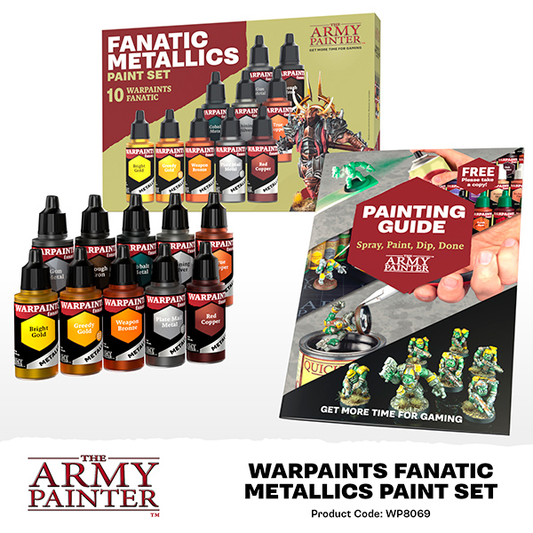 Warpaint: Fanatic Metallics Paint Set