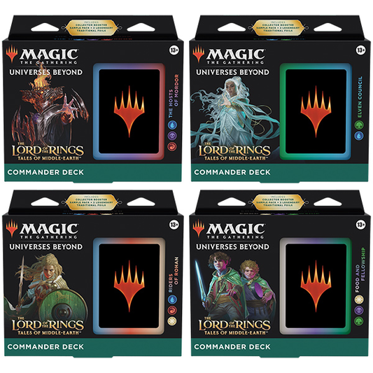 MTG: Lord of the Rings Tales of Middle-Earth Commander Deck Display, Reprint