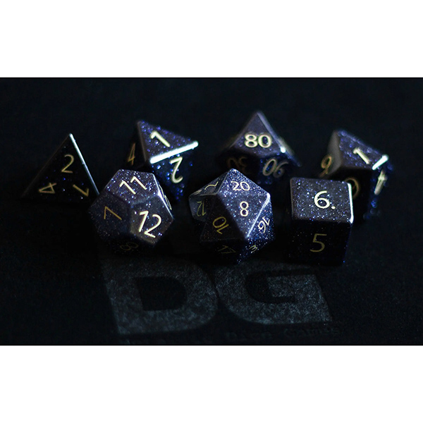 7-Die Set 16mm Mystic Mines Stone:Blue Sandstone