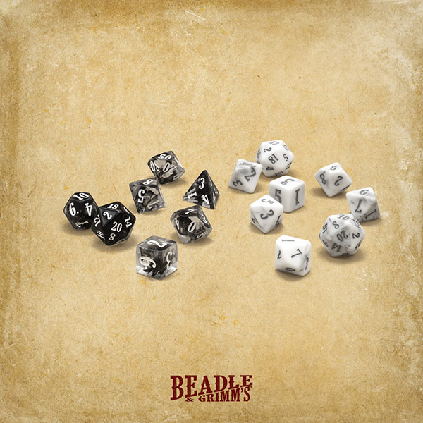 RPG Class Dice: Epic Resin- Cleric Dice Set