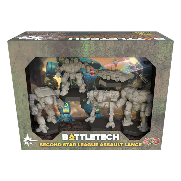 Second Star League Assault Lance Miniatures Pack