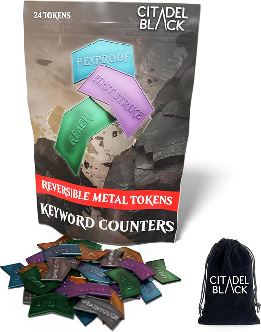 Reversible Metal Tokens - Keyword Counters