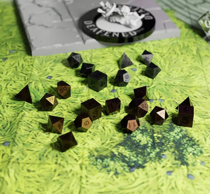 Metal Micro Dice Set