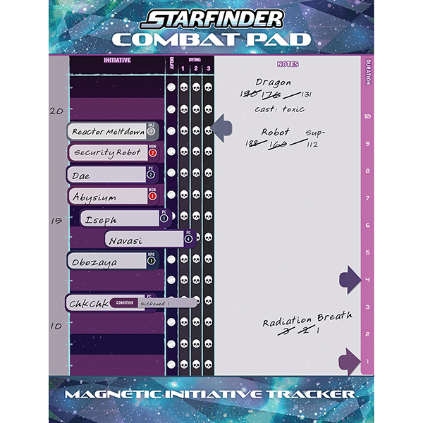 Starfinder RPG, 2e: Combat Pad