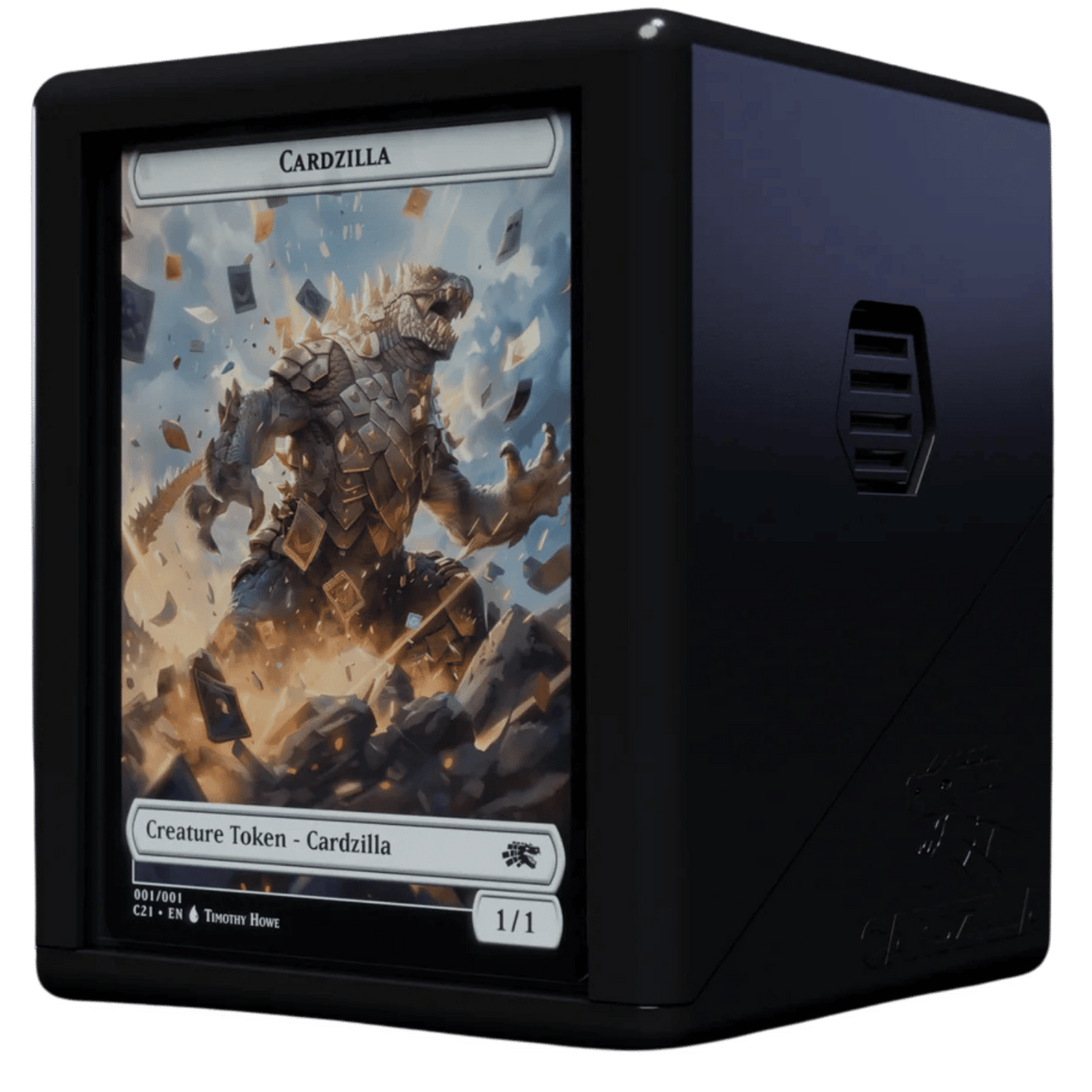 Cardzilla Showcase Deck Box - Black