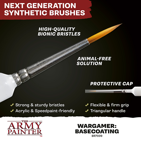 Brush: Wargamer Basecoating