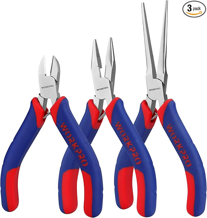 3-Piece Mini Pliers Set