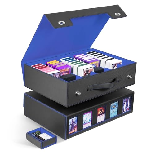 Trading Card Storage Box 5-Row with Handle