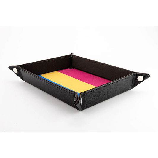 Dice Tray: Pride Velvet Folding Tray