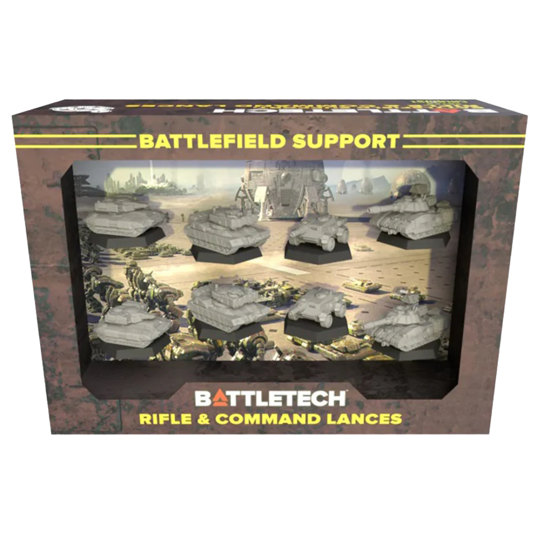 BattleTech: Battlefield Support- Rifle & Command Lances ForcePack