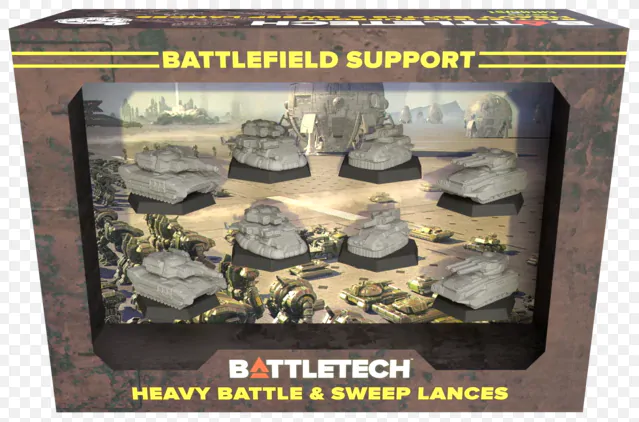 BattleTech: Battlefield Support- Heavy Battle & Sweep Lances ForcePack
