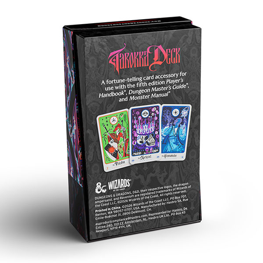 D&D, 5e: Ravenloft- The Horrors Within Tarokka Deck
