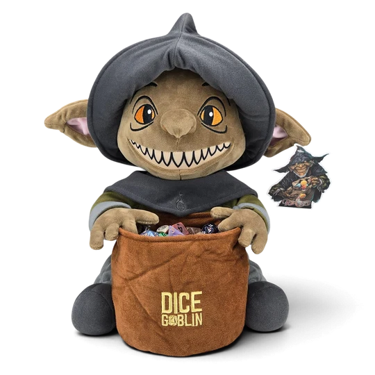 Dice Goblin 13 inch Plush with Dice Bag (DICE SOLD SEPARATELY)
