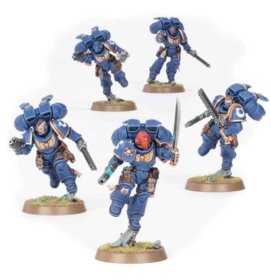 Space Marines Jump Pack Intercessors – assembled and painted example