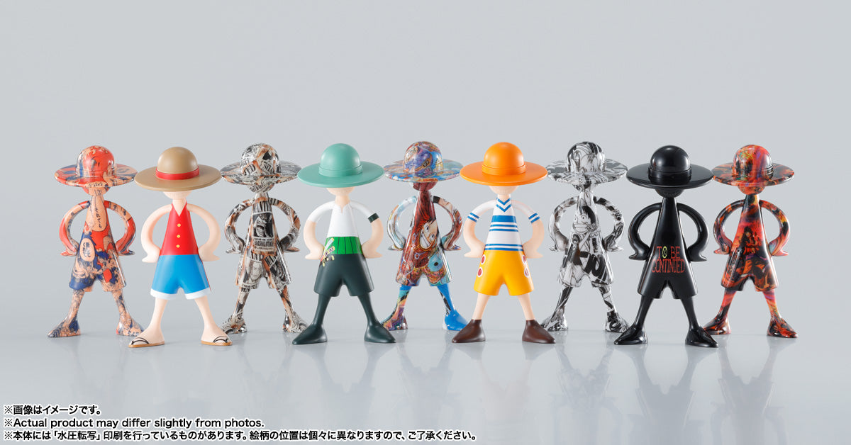 One Piece Luffy’s Archive of Adventure Vol. 1 possible figure designs — one random figure per blind box