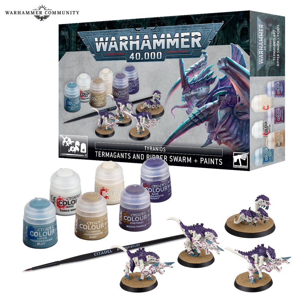TYRANID PAINT SET+ ENG/SPA/PORT/LATV/ROM