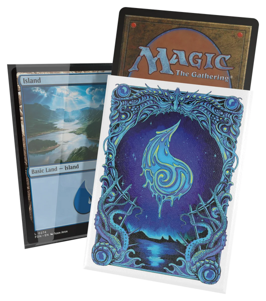 Art Sleeves Mana Token Island