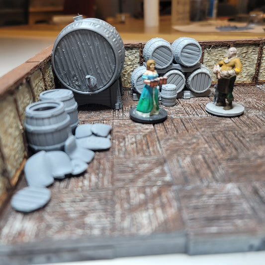 Tavern Brewing Bundle | RPG | 3D printed | 28mm | 32mm | Terrain Scatter | RPG Accessories - CreatorpultGames - Role Playing Miniatures