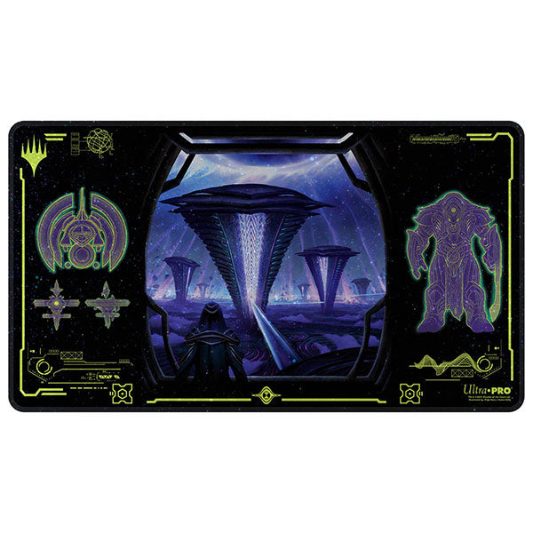 Playmat: MTG Holofoil- Edge of Eternities- Susur Secundi, Void Altar