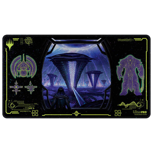 Playmat: MTG Holofoil- Edge of Eternities- Susur Secundi, Void Altar